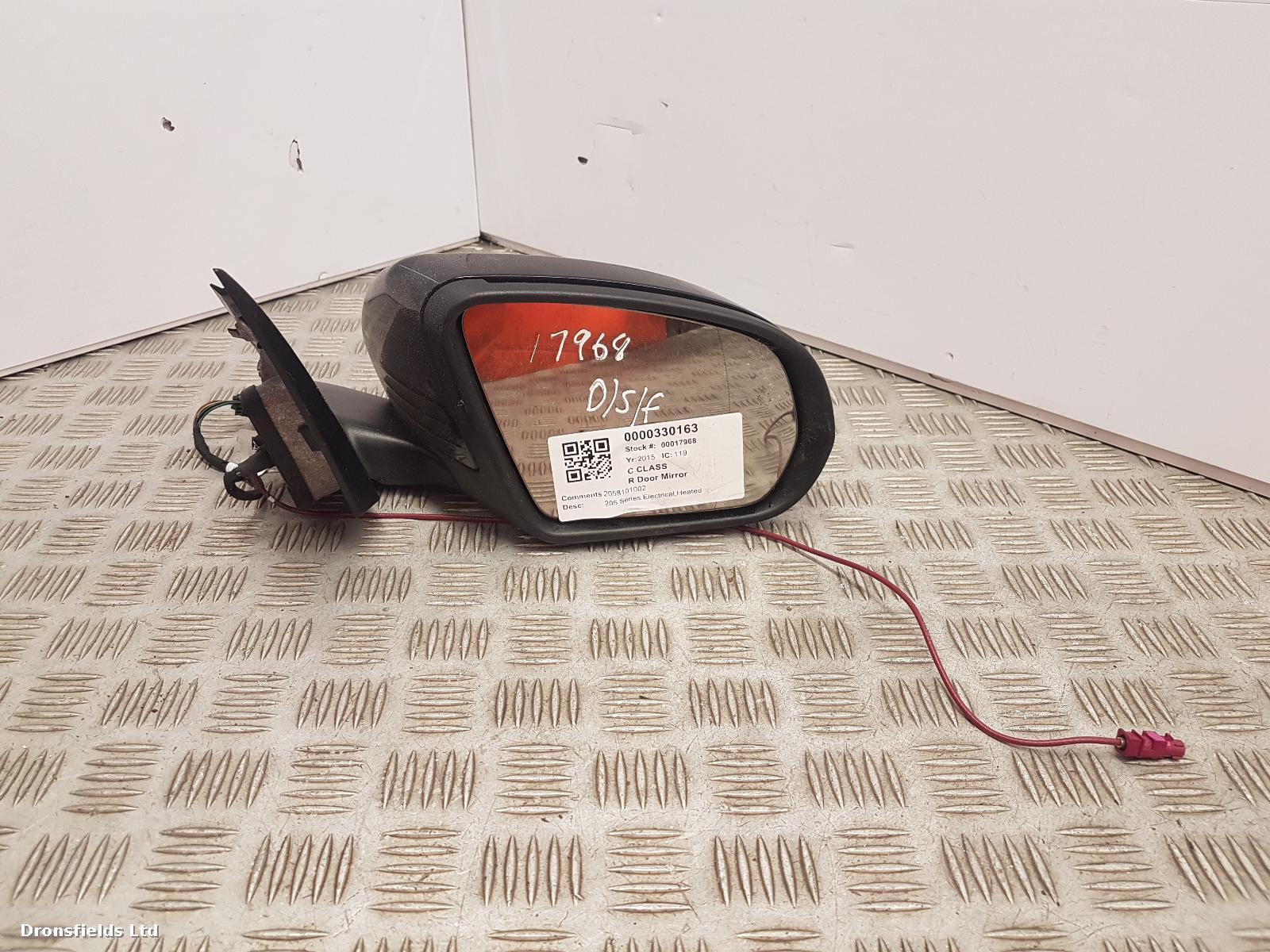View Auto part R Door Mirror Mercedes C Class 2015