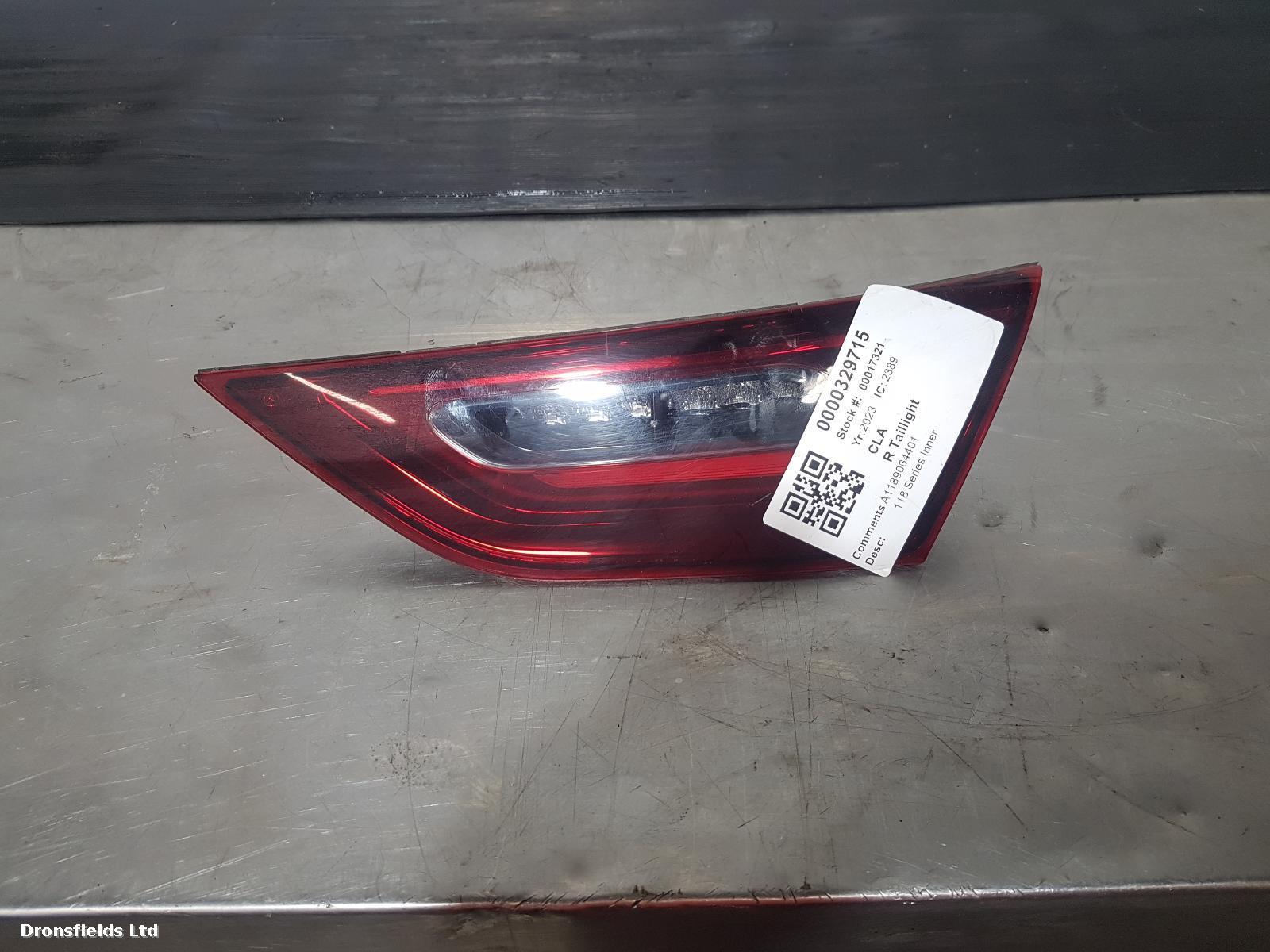 View Auto part R Taillight Mercedes Cla 2023