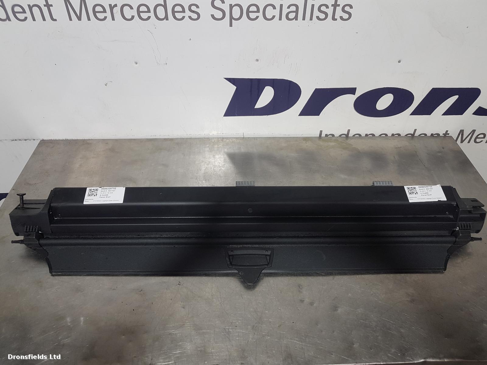View Auto part Parcel Shelf Mercedes E Class 2012