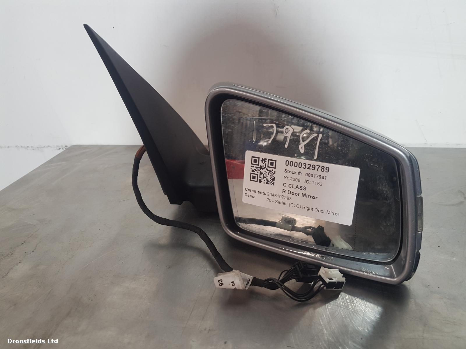 View Auto part R Door Mirror Mercedes C Class 2008