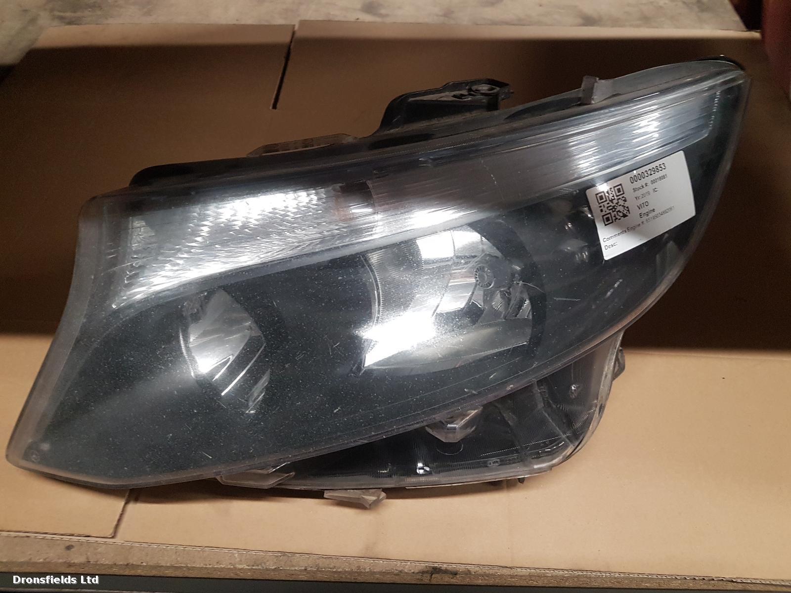 View Auto part L Headlamp Mercedes Vito 2019