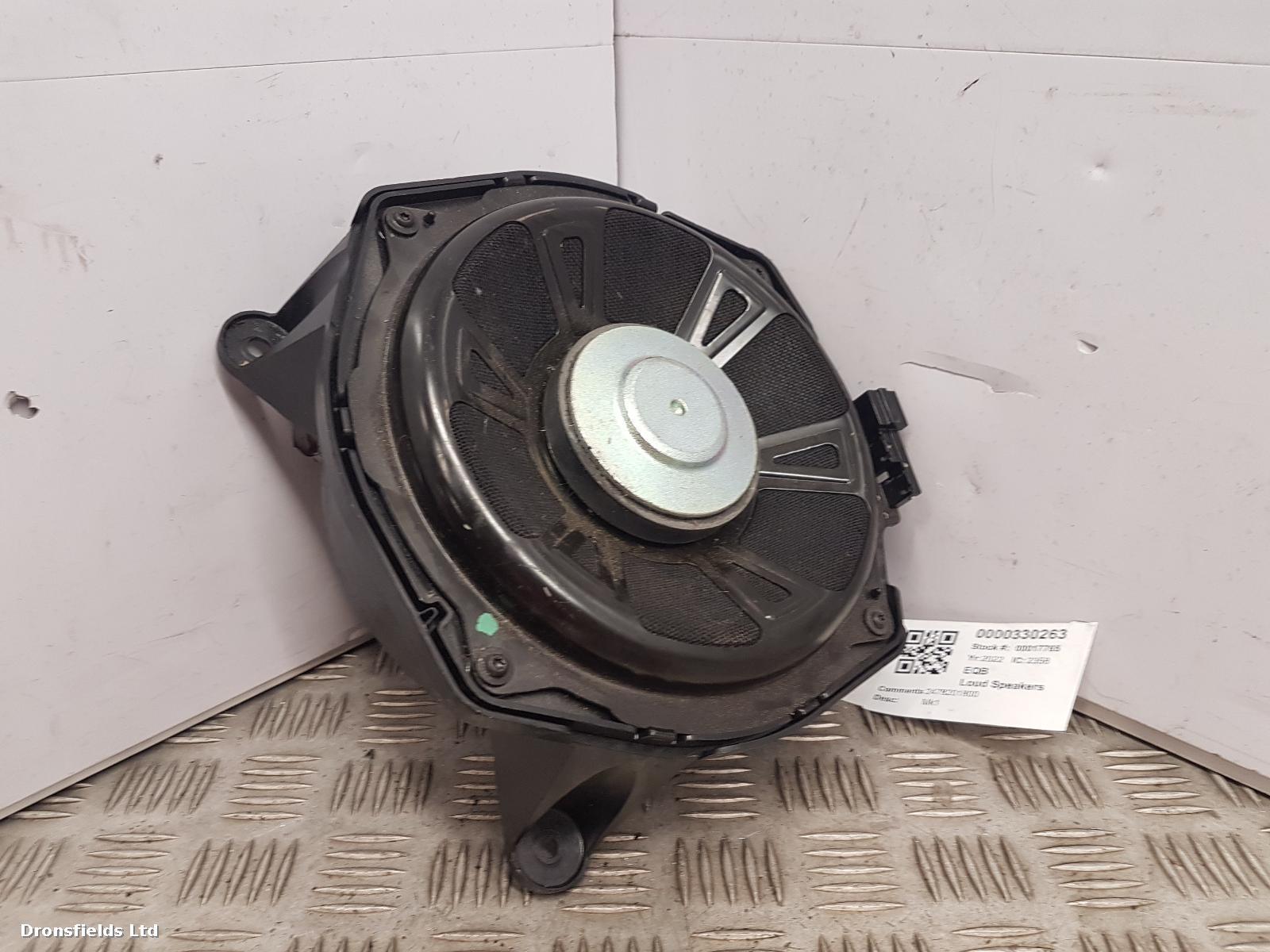 View Auto part Loud Speakers Mercedes Eqb 2022