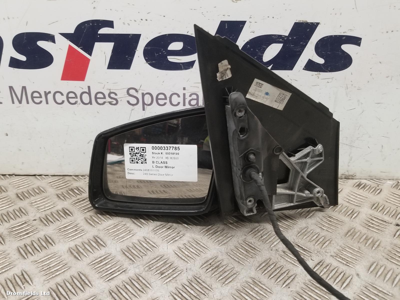 View Auto part L Door Mirror Mercedes B Class 2014