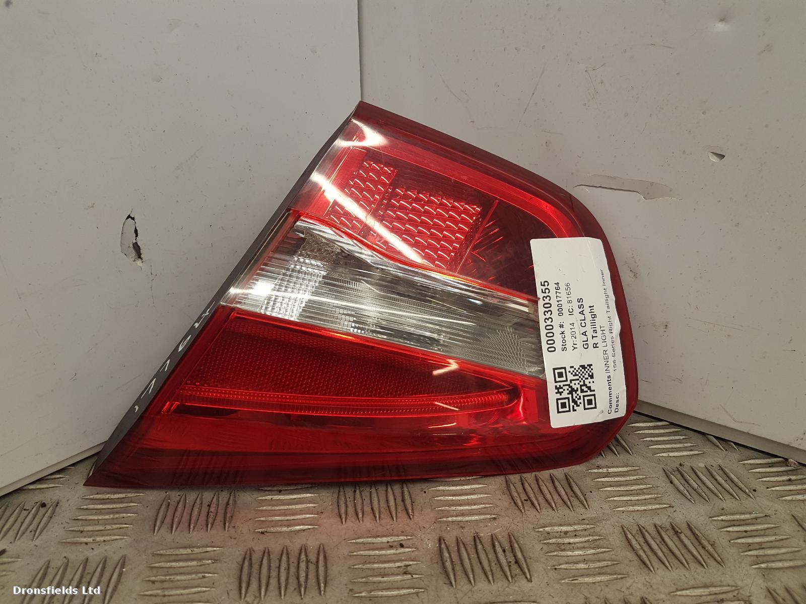 View Auto part R Taillight Mercedes Gla Class 2014