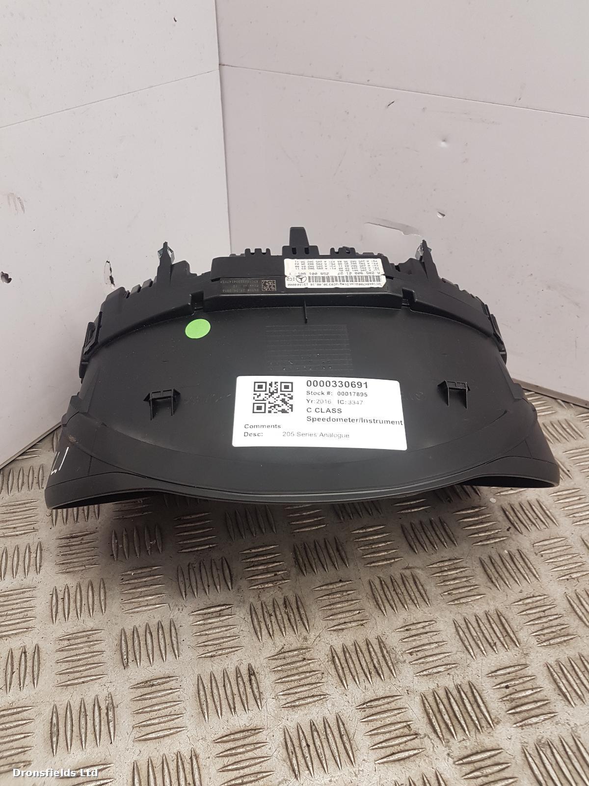 View Auto part Speedometer Mercedes C Class 2016