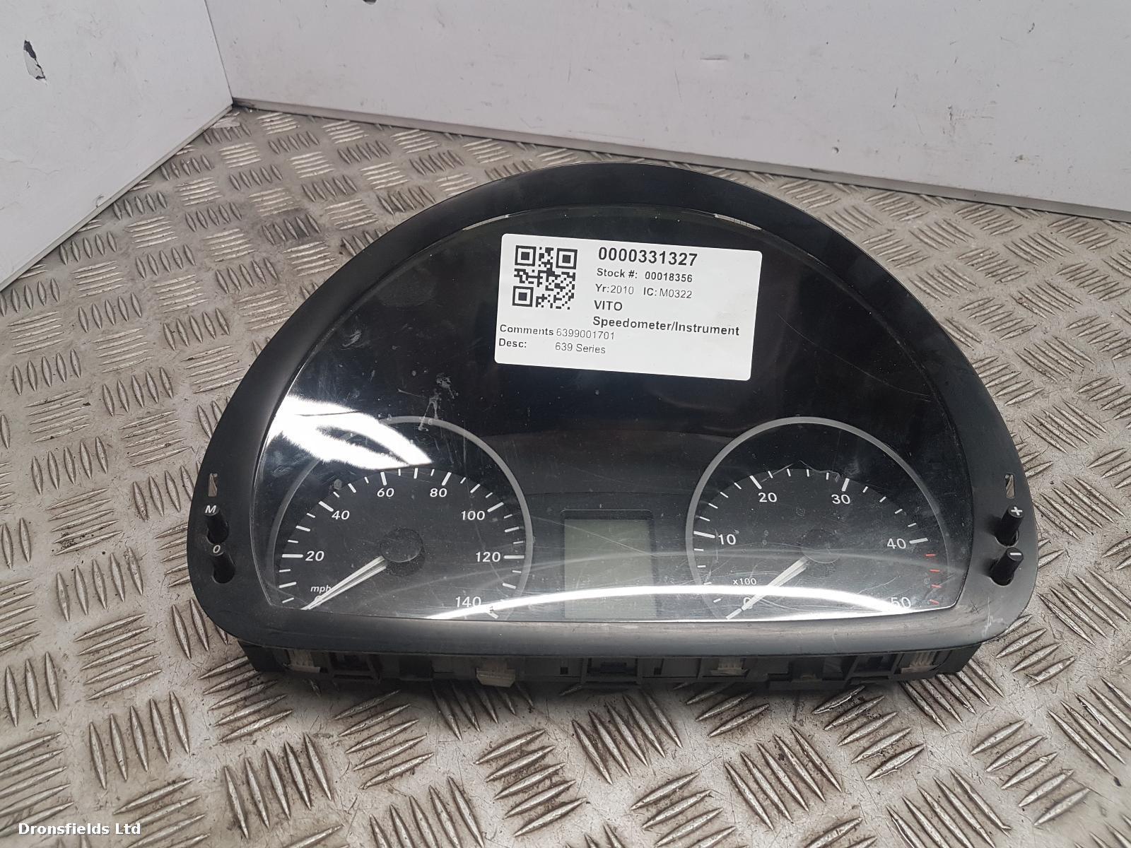 View Auto part Speedometer Mercedes Vito 2010