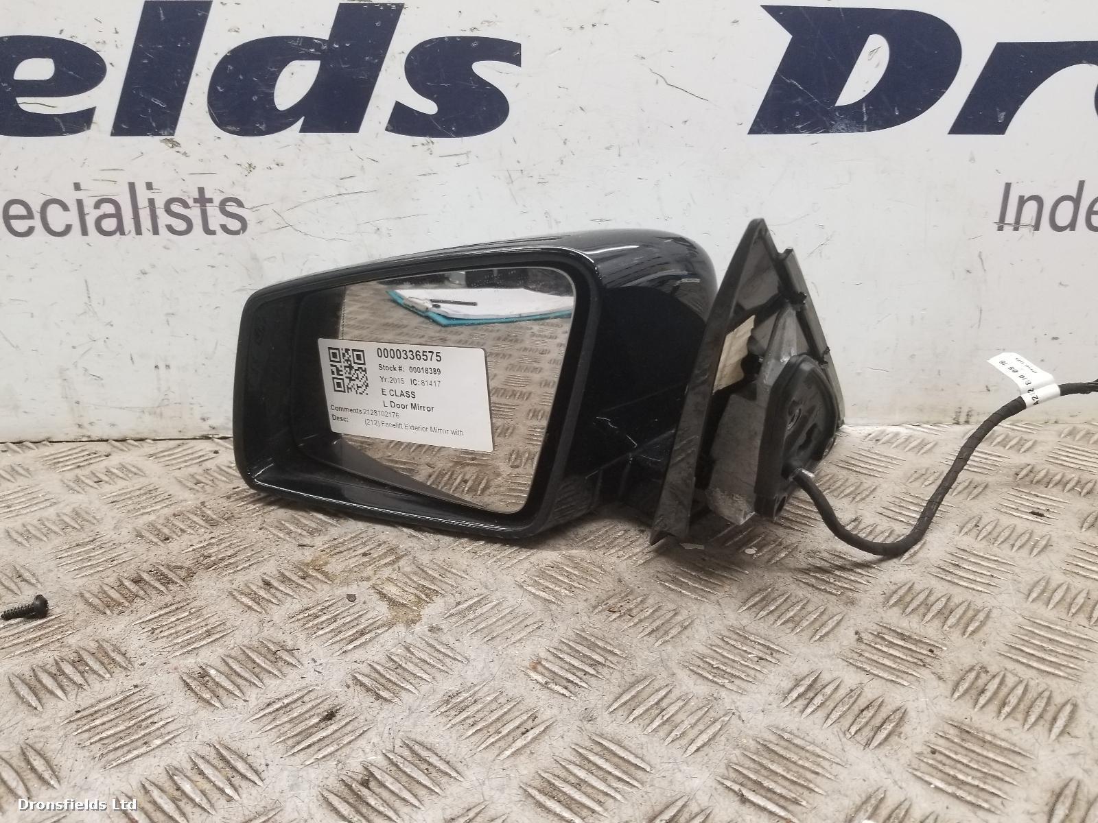 View Auto part L Door Mirror Mercedes E Class 2015