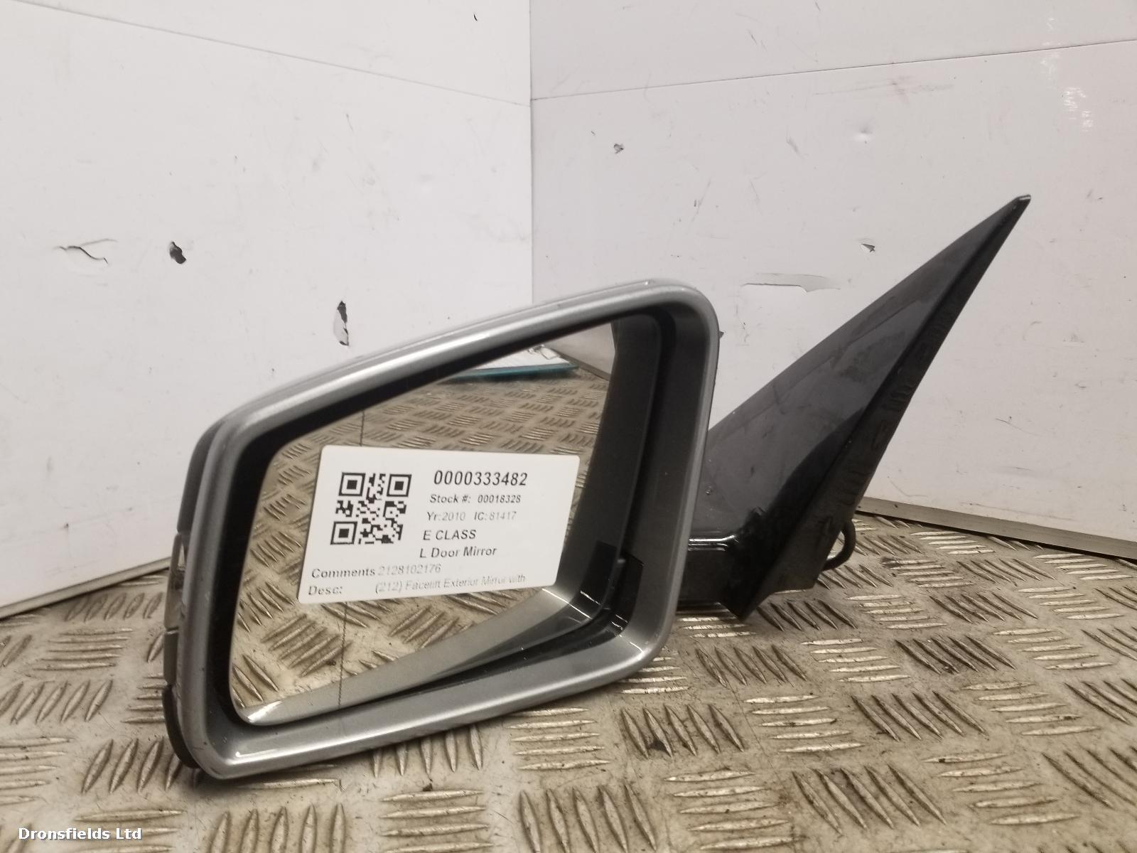 View Auto part L Door Mirror Mercedes E Class 2010