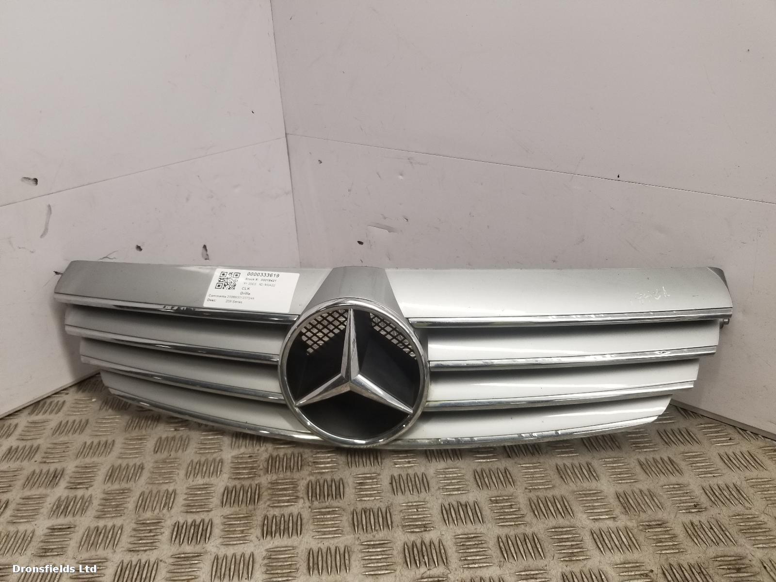 View Auto part Grille Mercedes Clk 2003