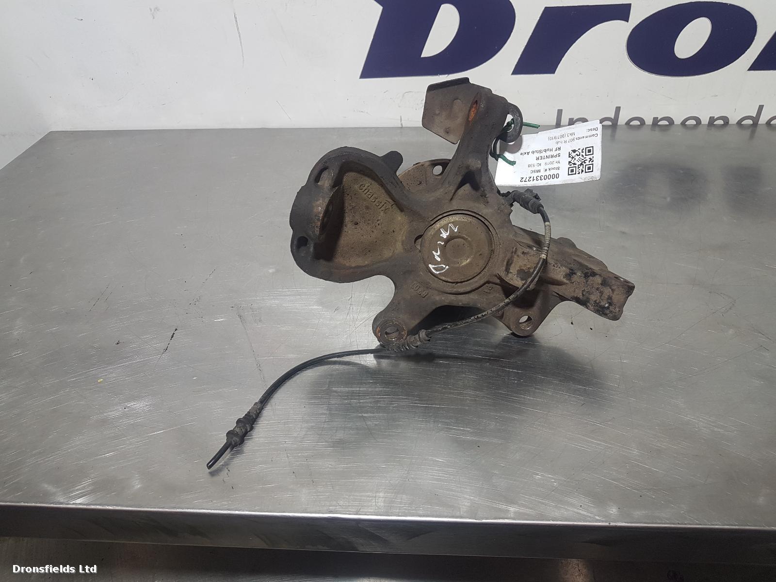 View Auto part RF Hub/Stub Axle Assembly Mercedes Sprinter 2019