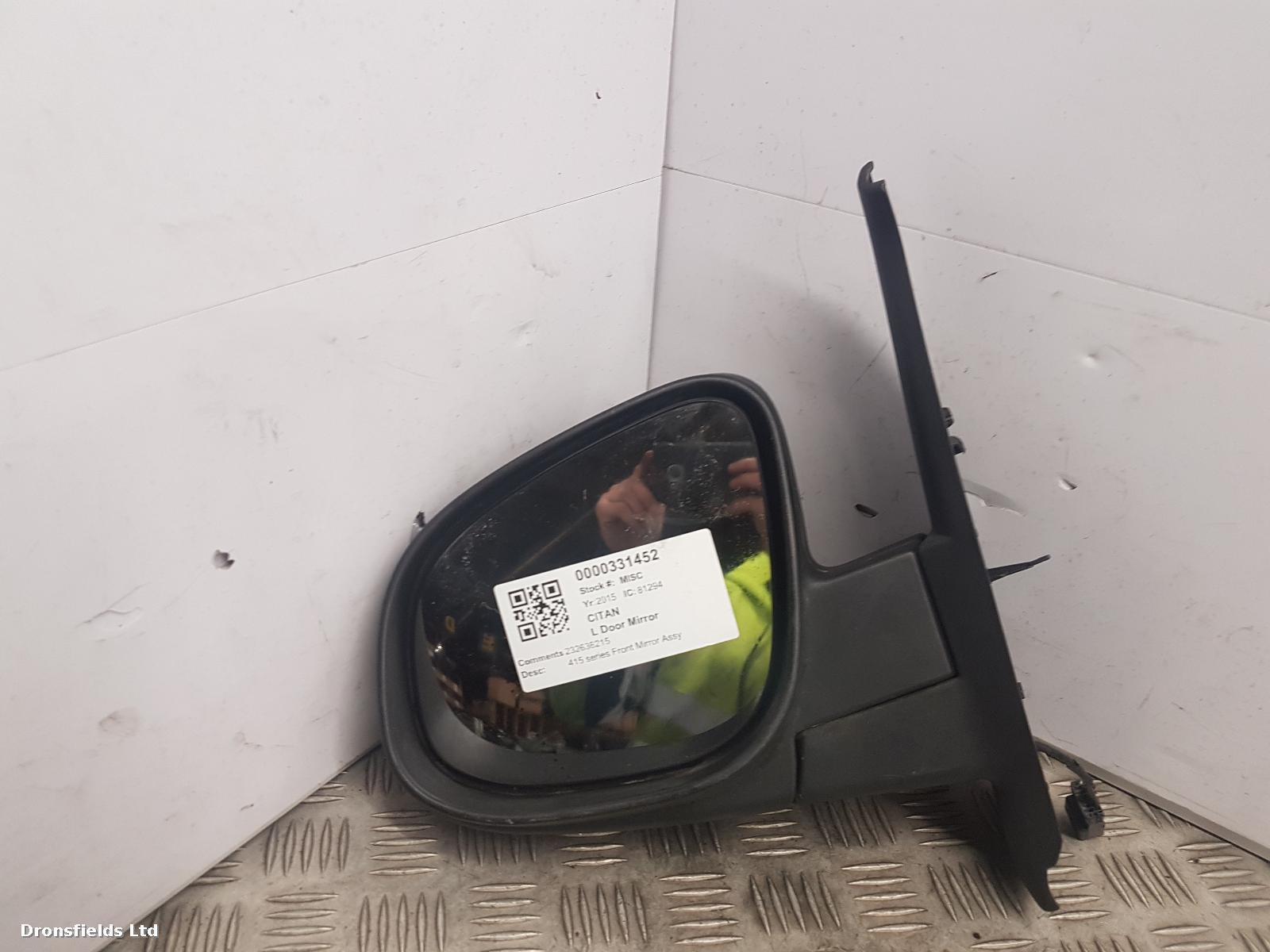 View Auto part L Door Mirror Mercedes Citan 2015