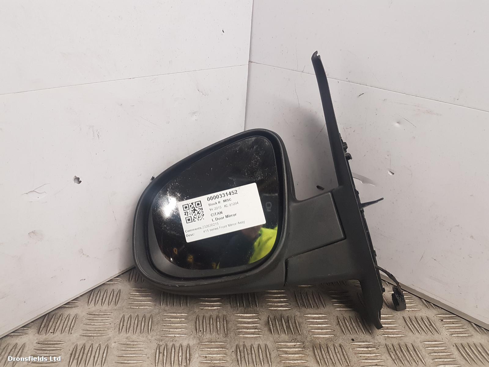 View Auto part L Door Mirror Mercedes Citan 2015
