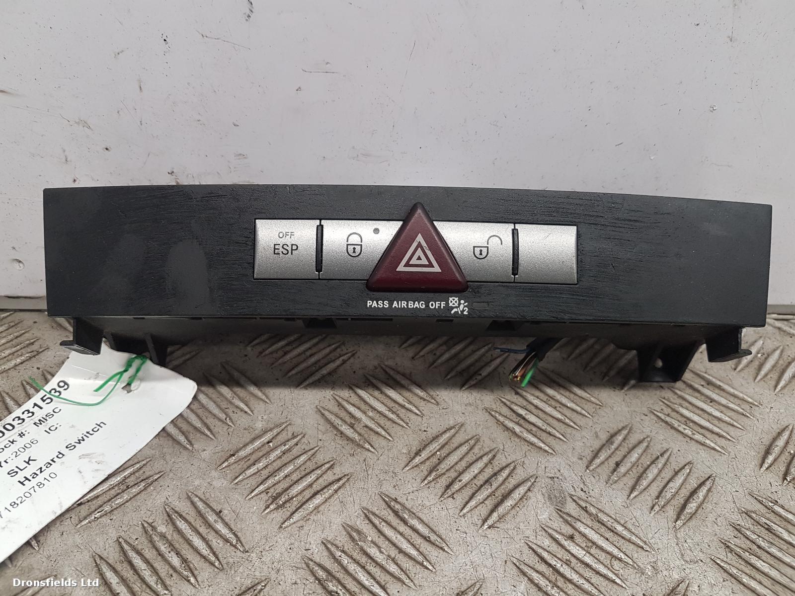 View Auto part Hazard Switch Mercedes Slk 2006