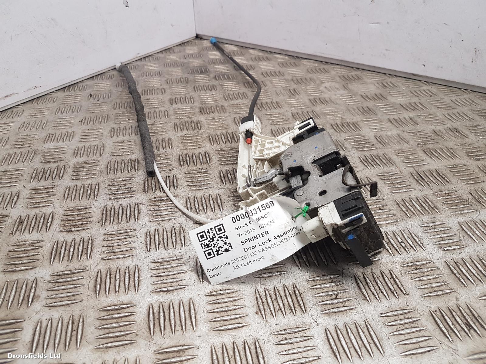 View Auto part Door Lock Assembly Mercedes Sprinter 2018