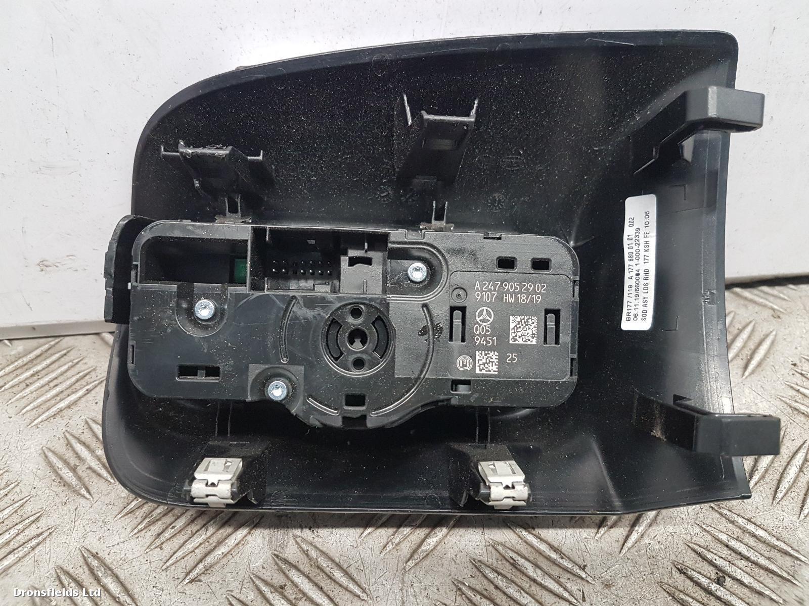 View Auto part Headlight Switch Mercedes A Class 2019