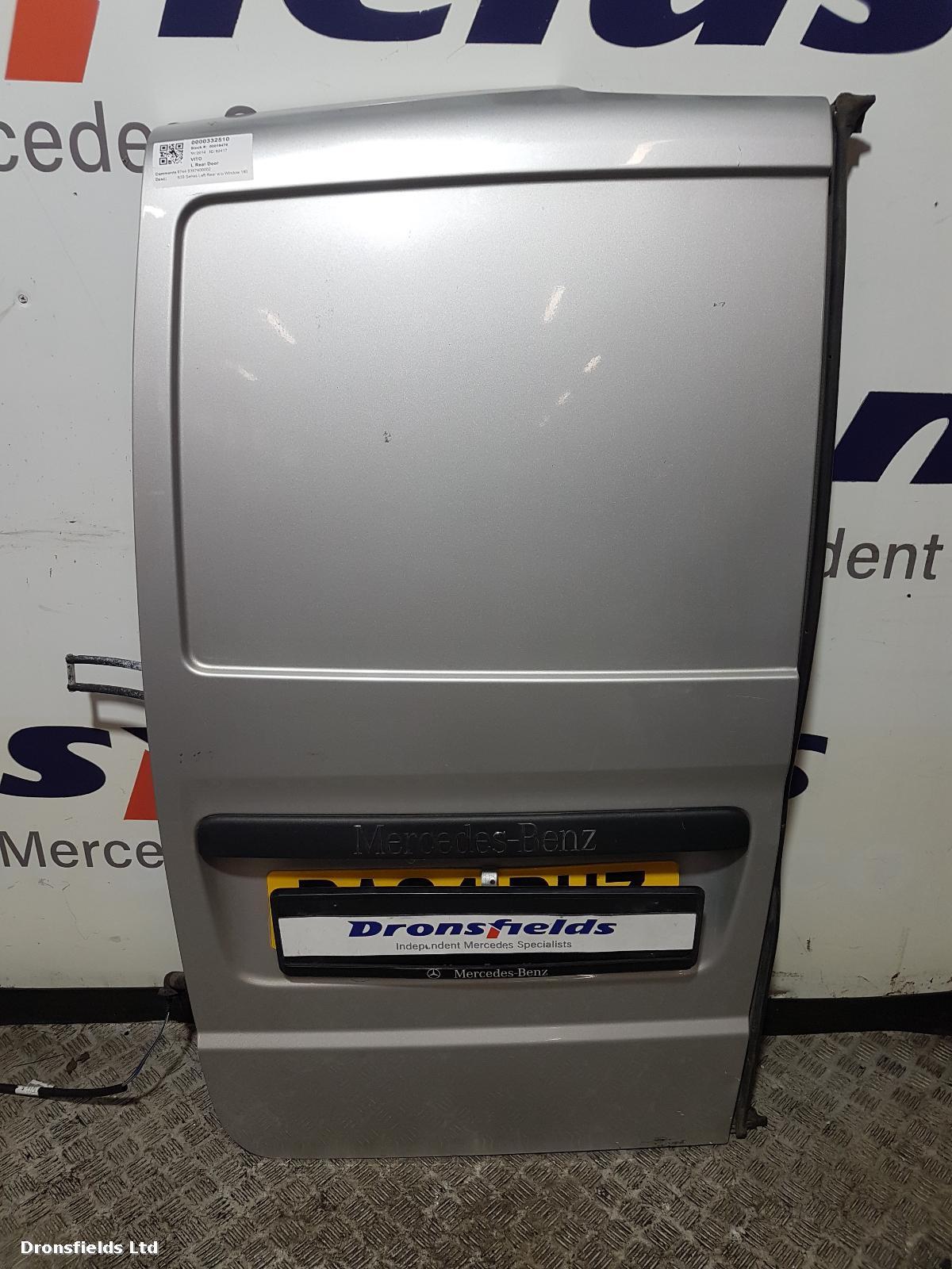 View Auto part L Rear Door Mercedes Vito 2014