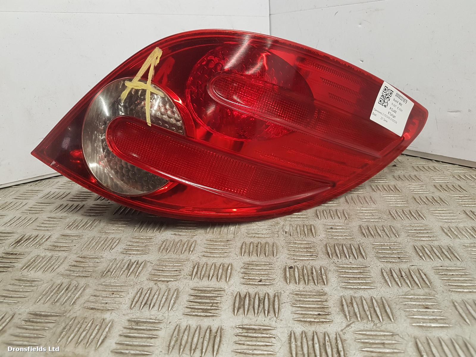View Auto part R Taillight Mercedes R Class 2007