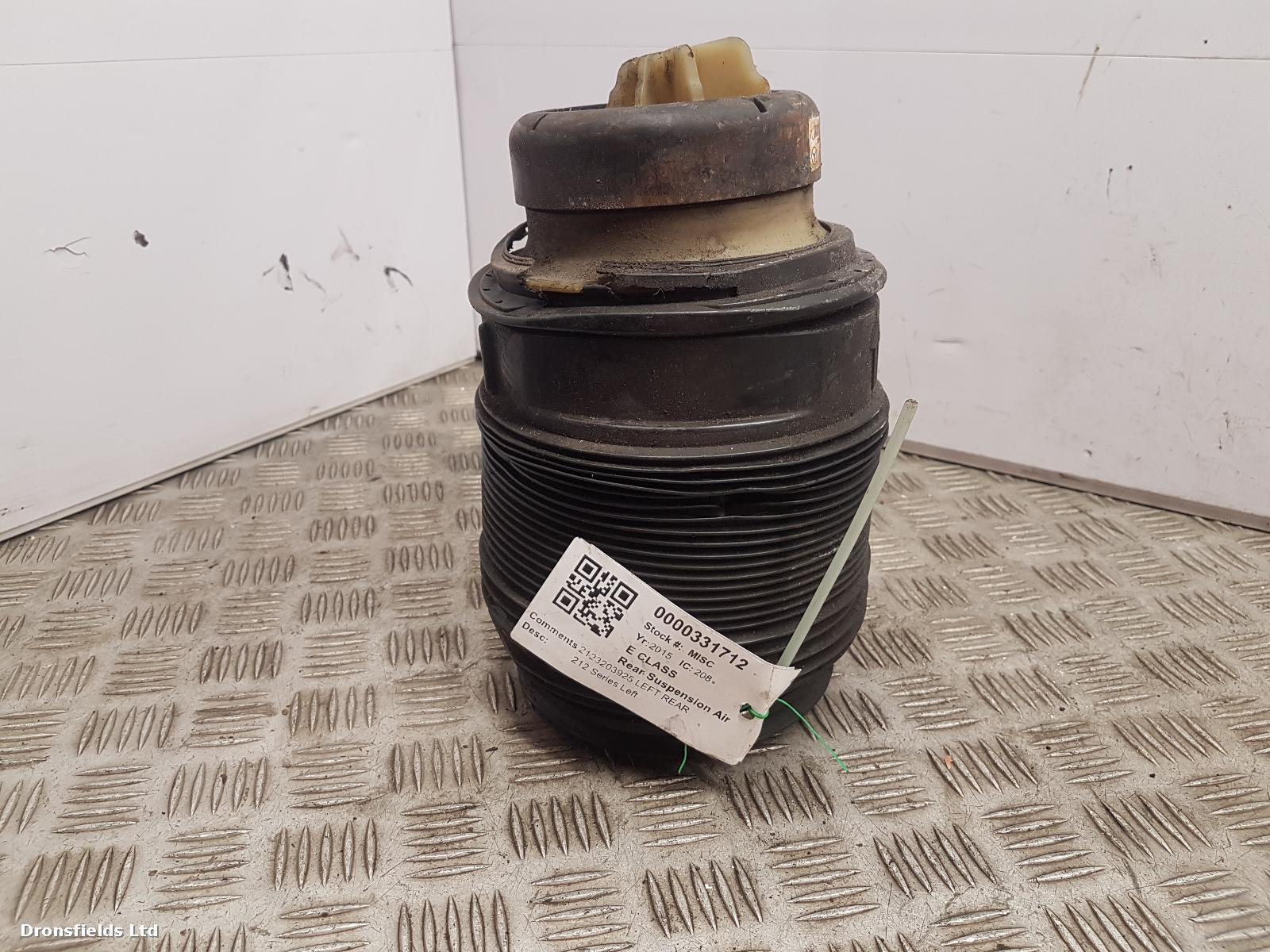 View Auto part Rear Susp. Air Sack Mercedes E Class 2015