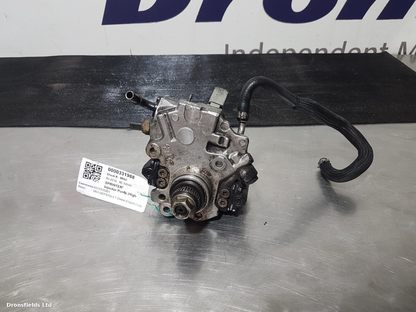 View Auto part Injector Pump Mercedes Sprinter 2018