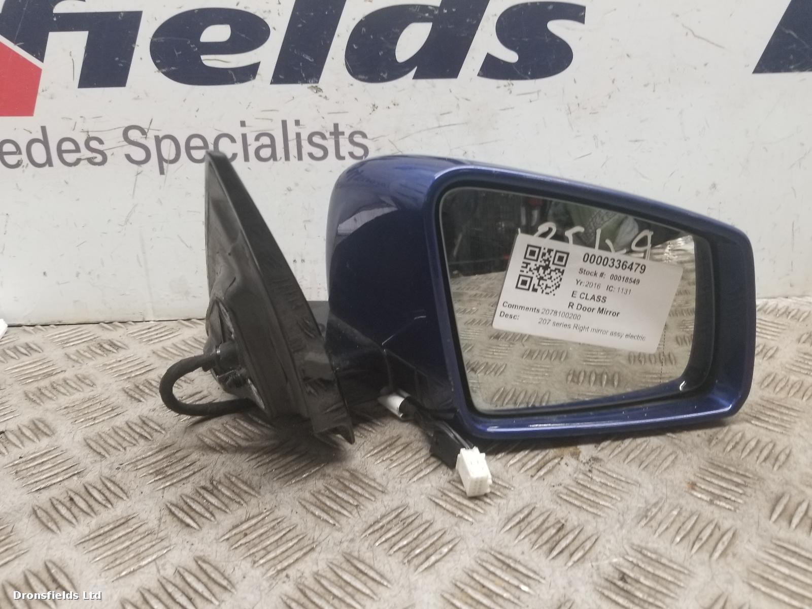 View Auto part R Door Mirror Mercedes E Class 2016