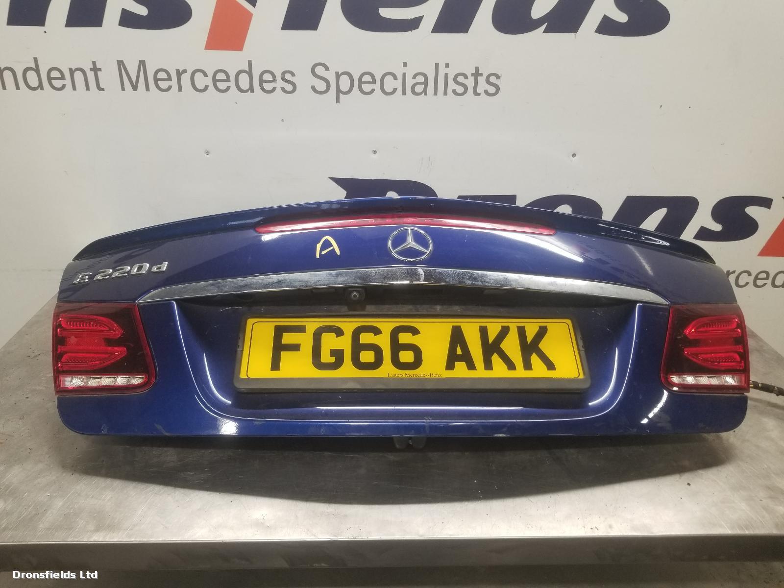 View Auto part Bootlid/Tailgate Mercedes E Class 2016