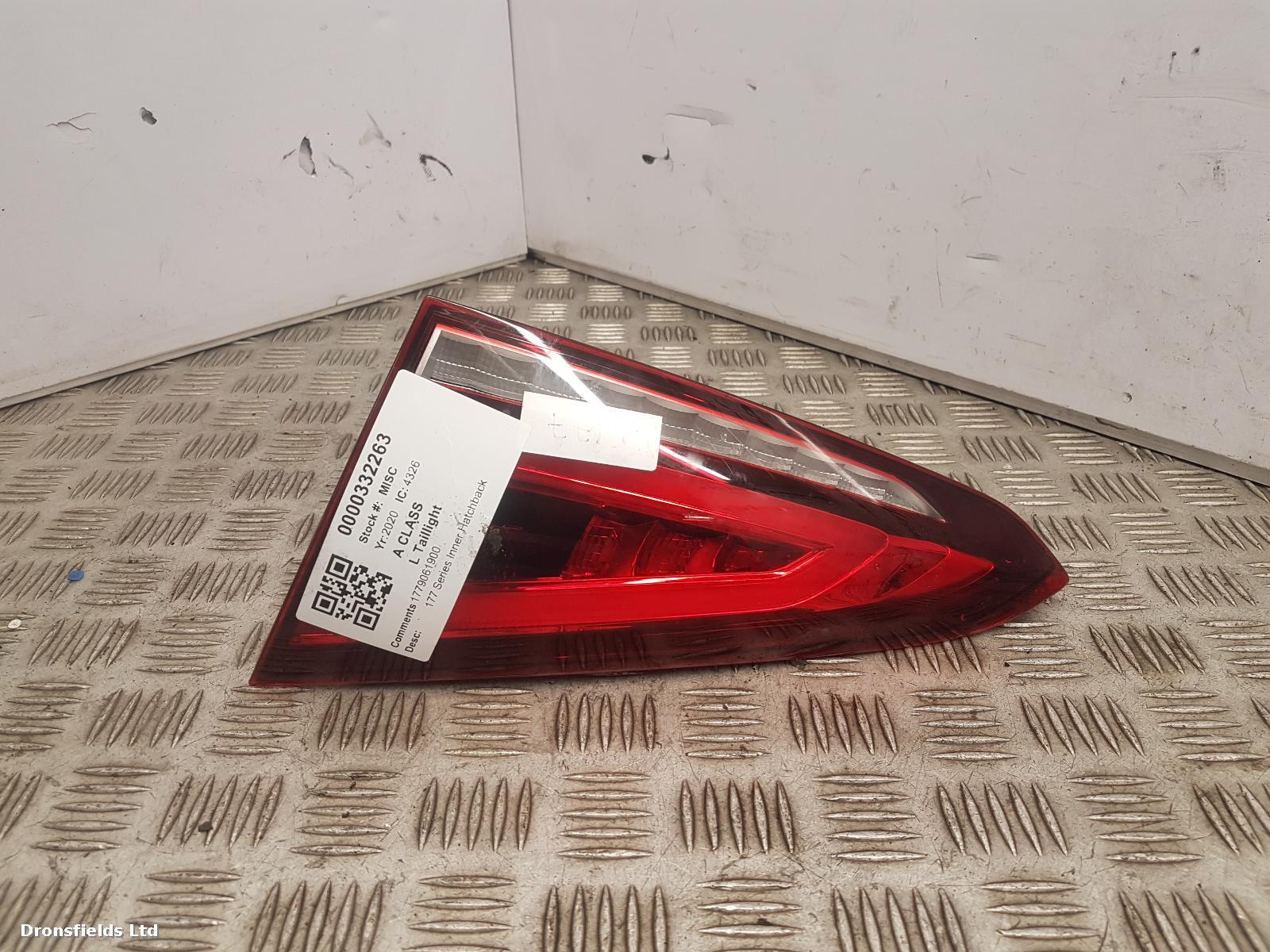 View Auto part L Taillight Mercedes A Class 2020