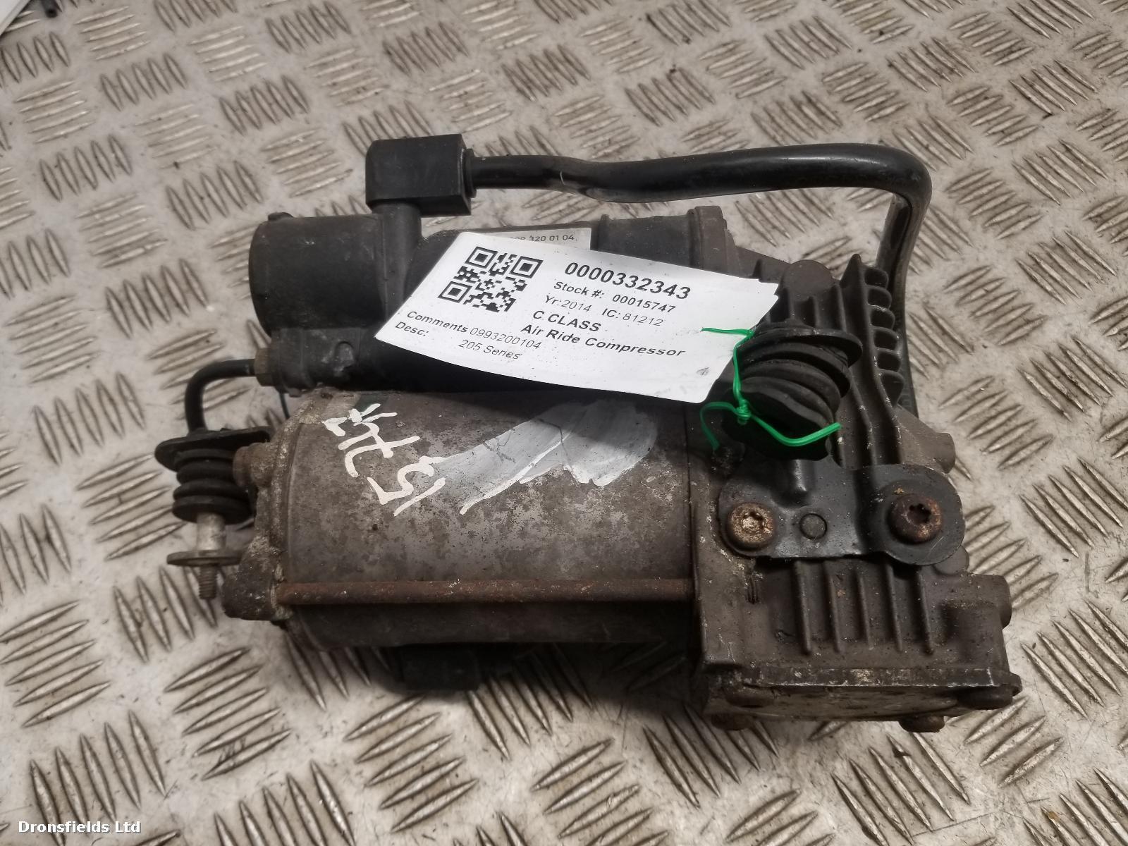 View Auto part Air Ride Compressor Mercedes C Class 2014