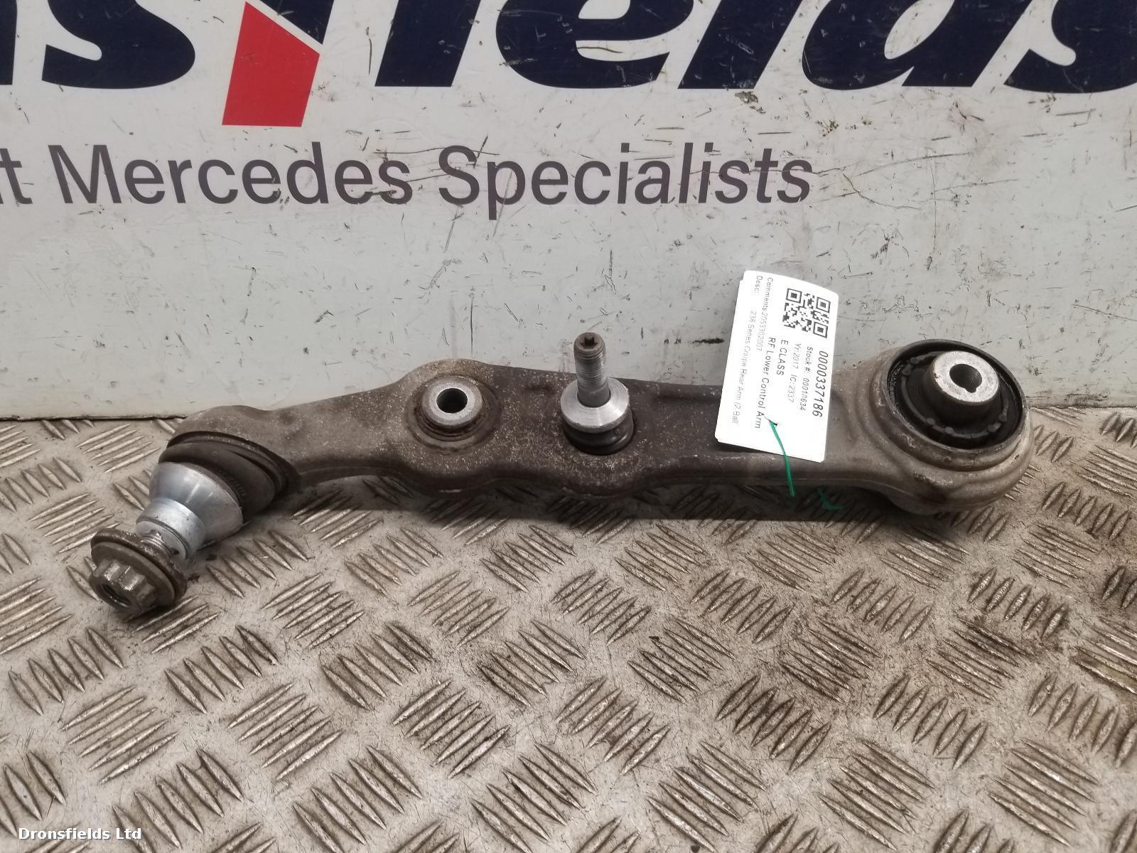 View Auto part RF Lower Control Arm Mercedes E Class 2017
