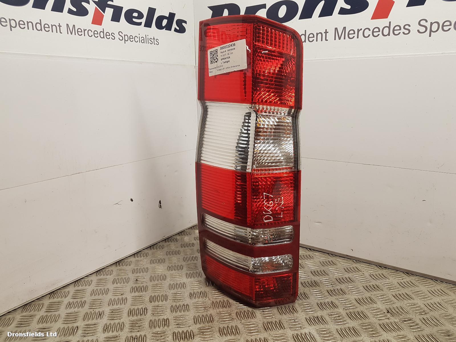 View Auto part L Taillight Mercedes Sprinter 2017