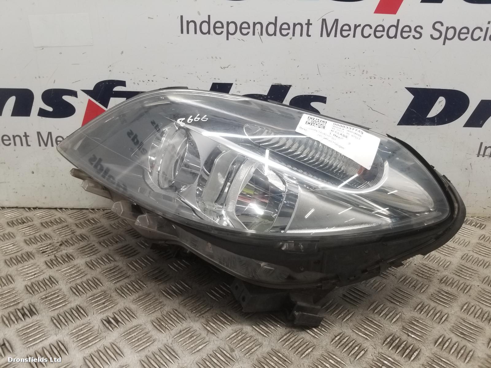 View Auto part L Headlamp Mercedes B Class 2013