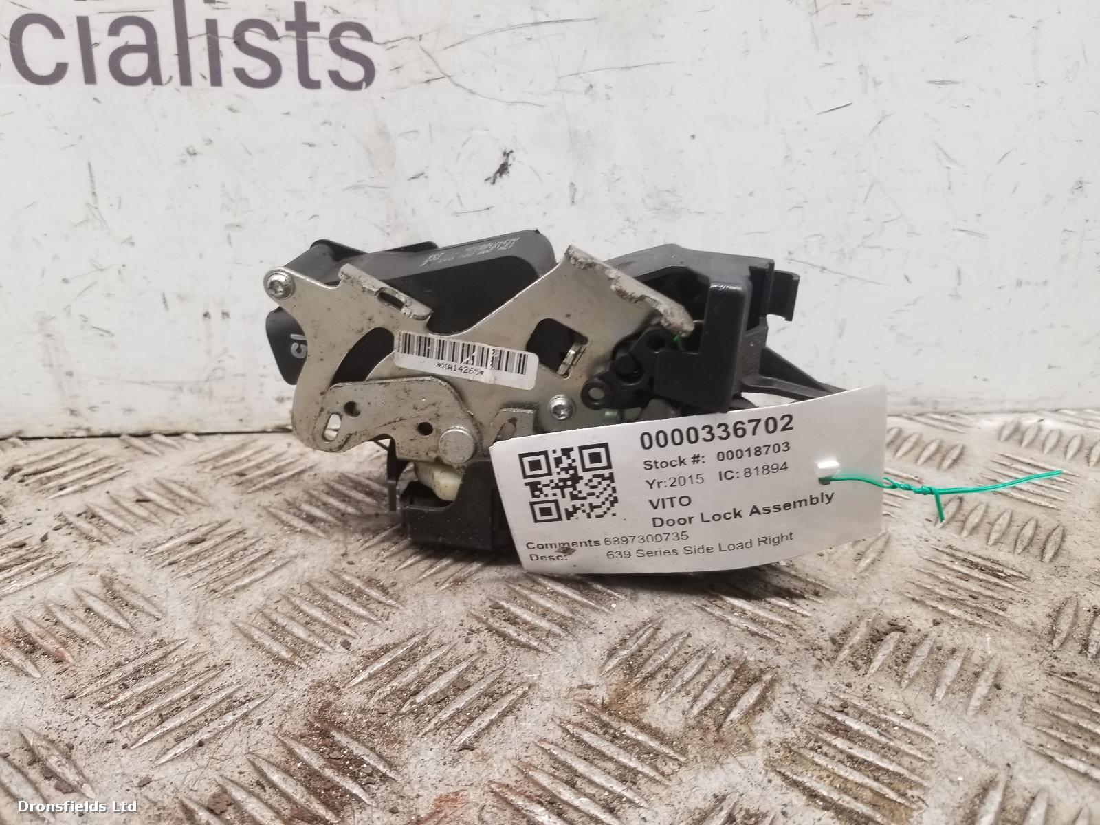 View Auto part Door Lock Assembly Mercedes Vito 2015