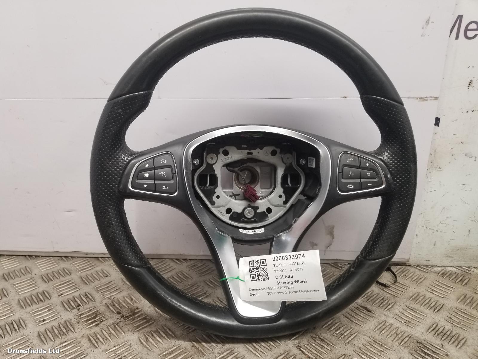 View Auto part Steering Wheel Mercedes C Class 2014