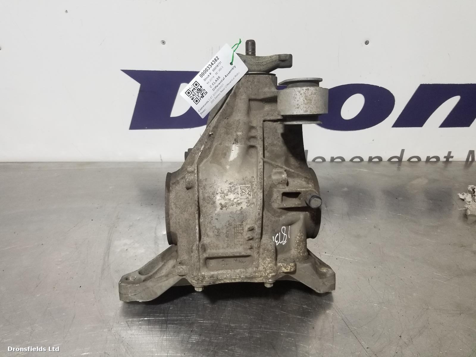 View Auto part Differential Assembly Mercedes C Class 2014