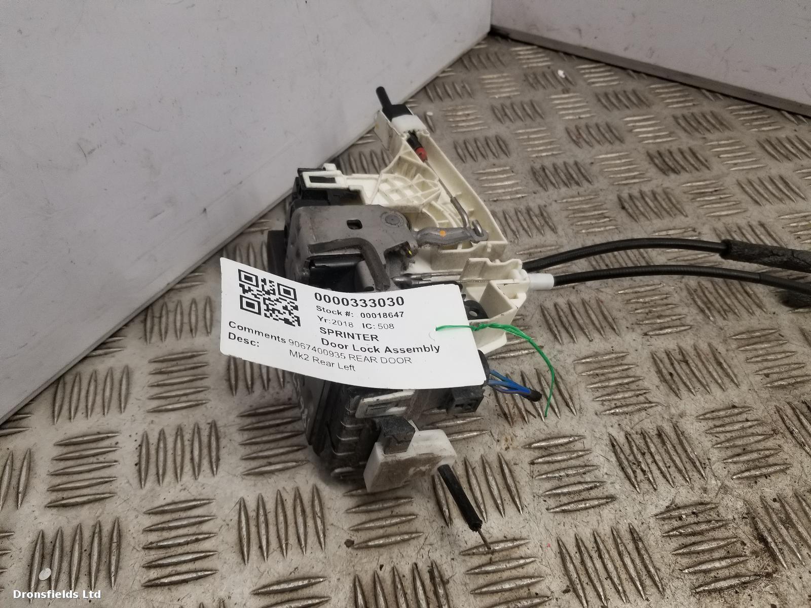 View Auto part Door Lock Assembly Mercedes Sprinter 2018