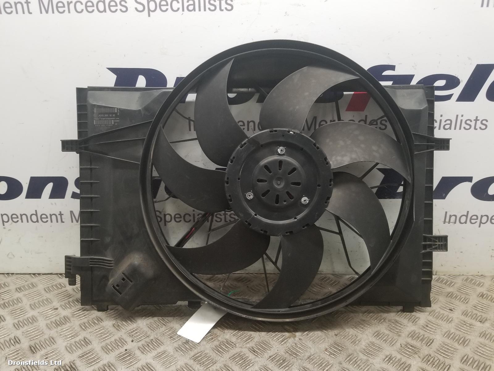 View Auto part Engine Cooling Motor Mercedes Clk 2005