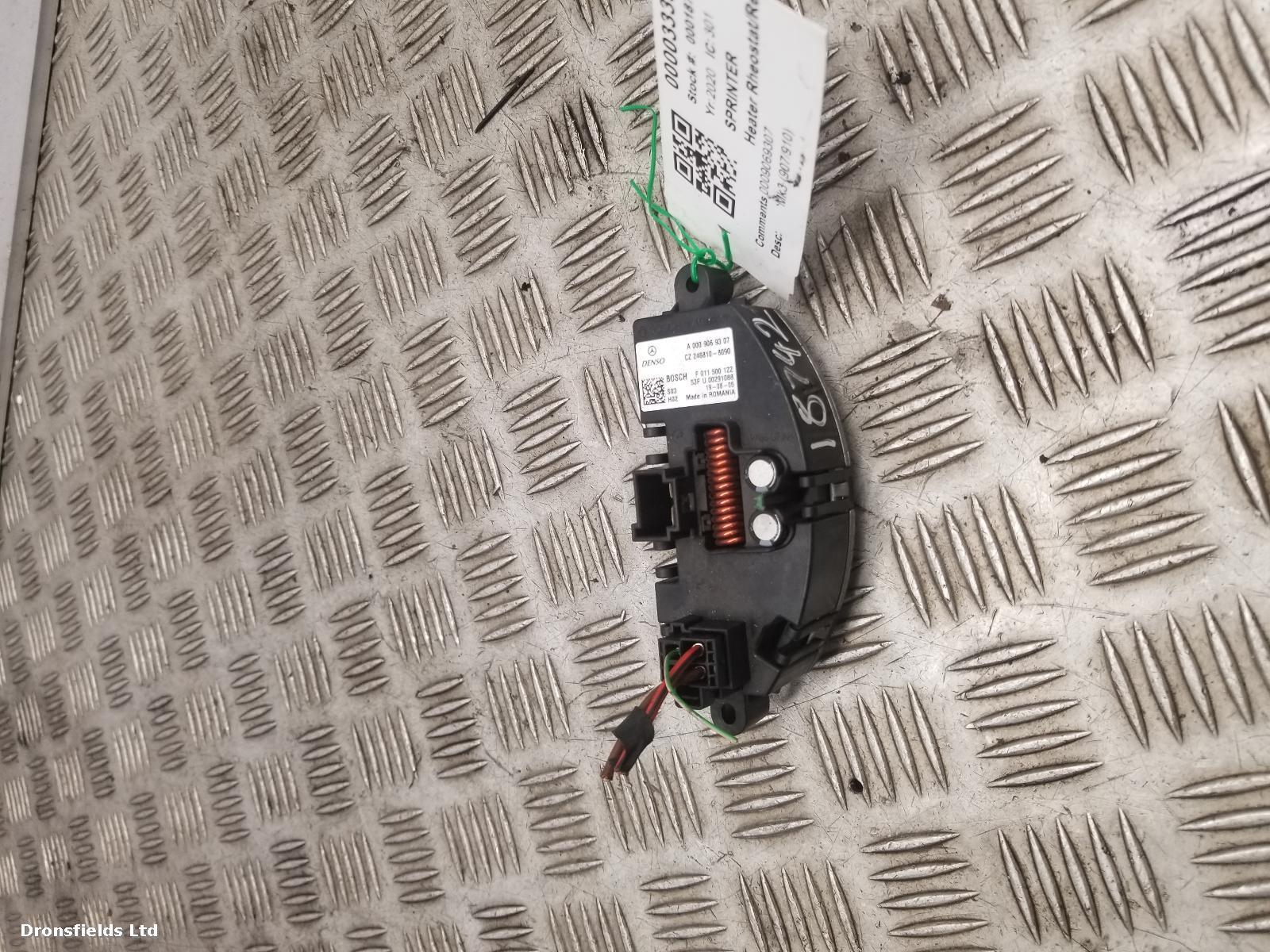 View Auto part Heater Rheostat Mercedes Sprinter 2020