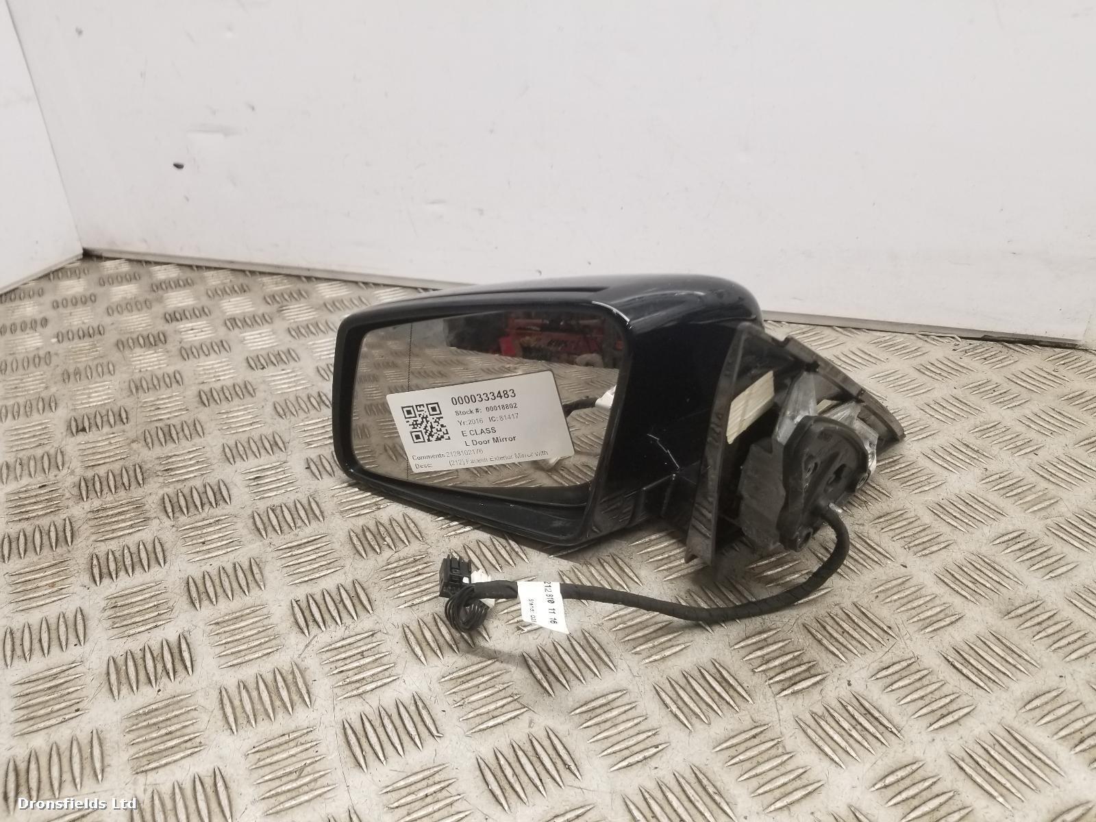 View Auto part L Door Mirror Mercedes E Class 2016