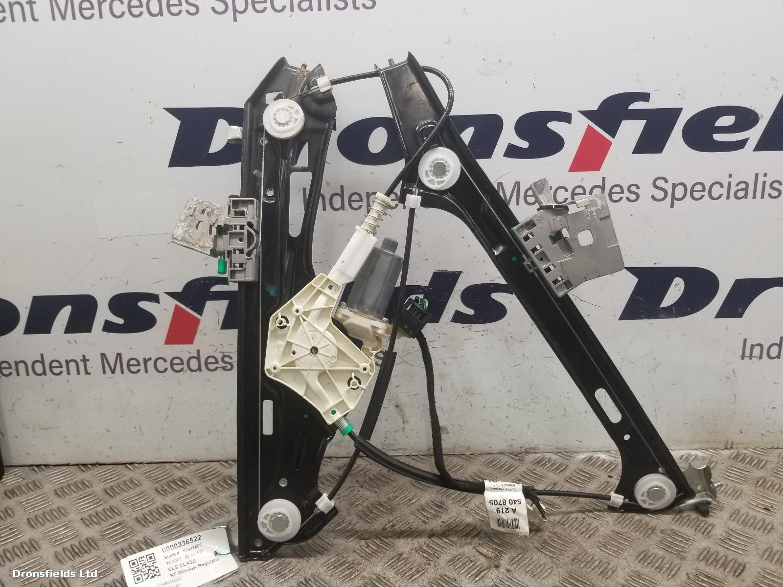 View Auto part RF Window Regulator Mercedes Cls Class 2007