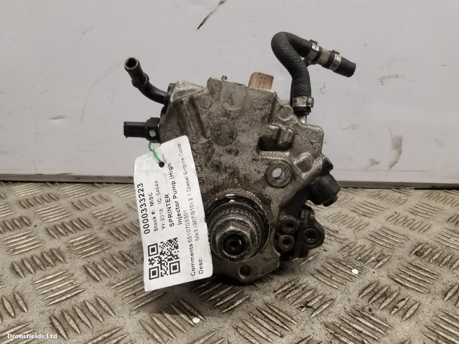 View Auto part Injector Pump Mercedes Sprinter 2018