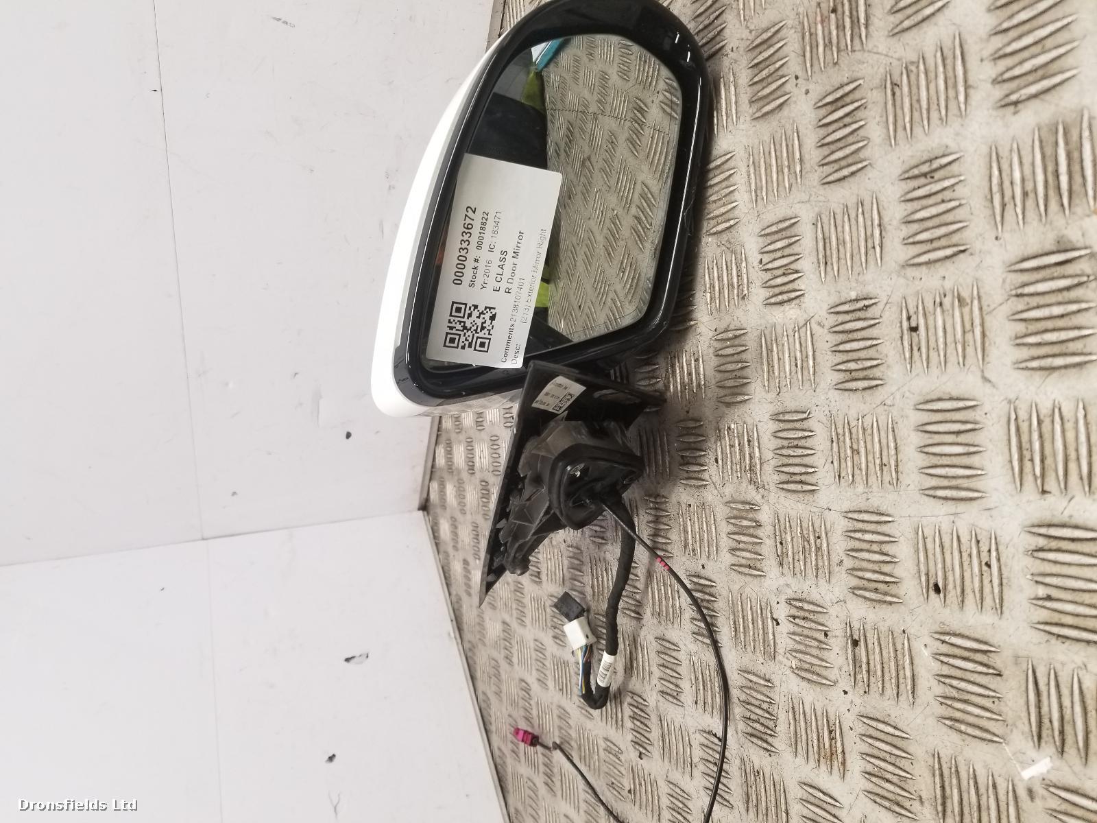 View Auto part R Door Mirror Mercedes E Class 2016