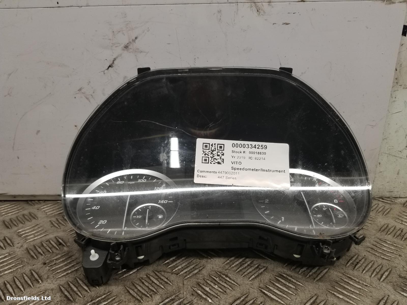 View Auto part Speedometer Mercedes Vito 2019