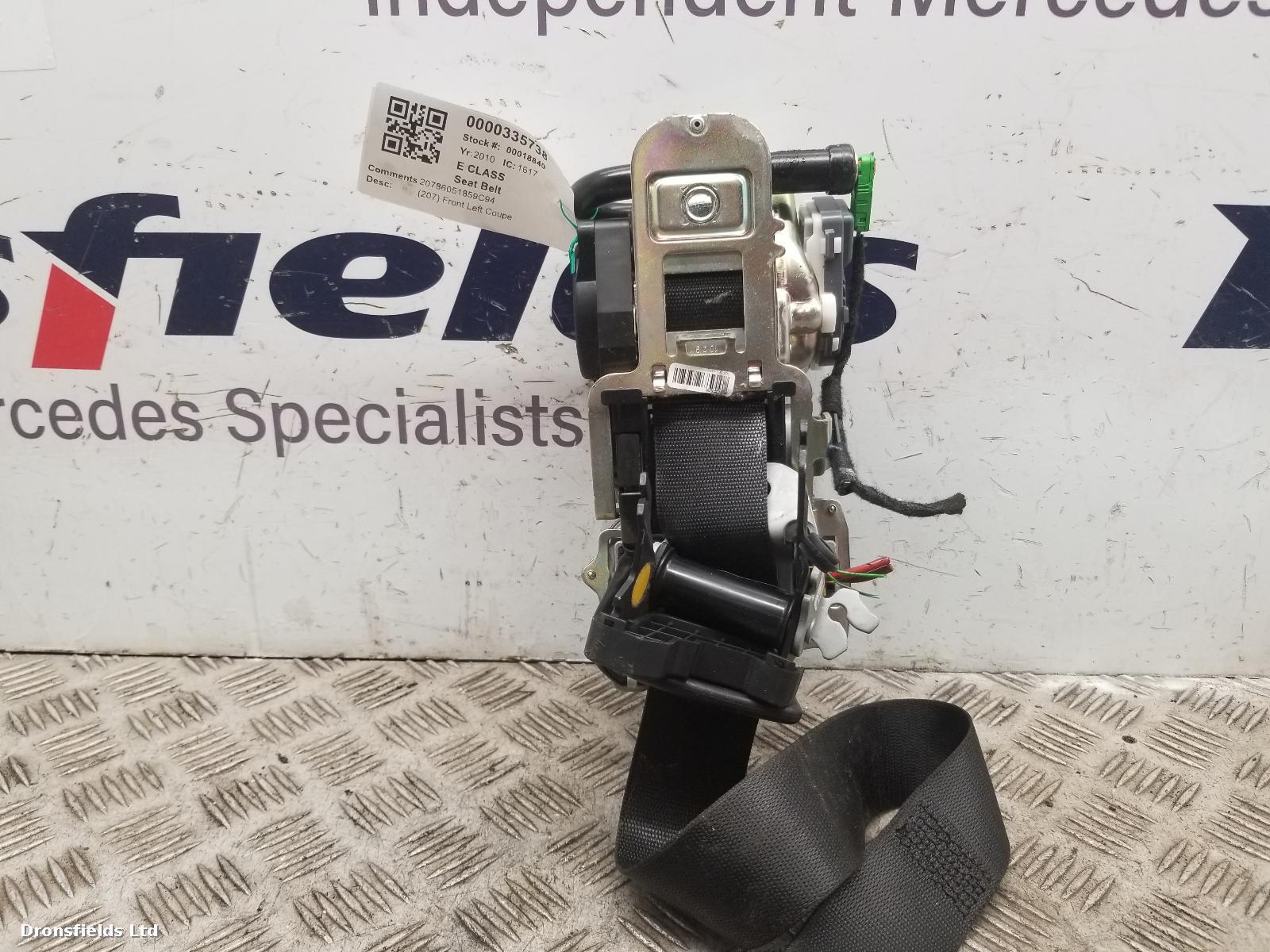 View Auto part Seat Belt Mercedes E Class 2010