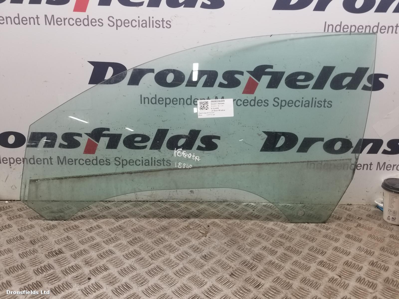 View Auto part LF Door Window Mercedes E Class 2010