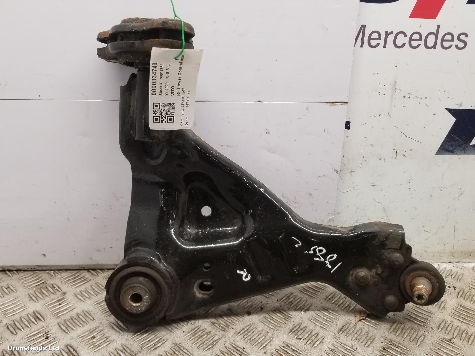 View Auto part RF Lower Control Arm Mercedes Vito 2020
