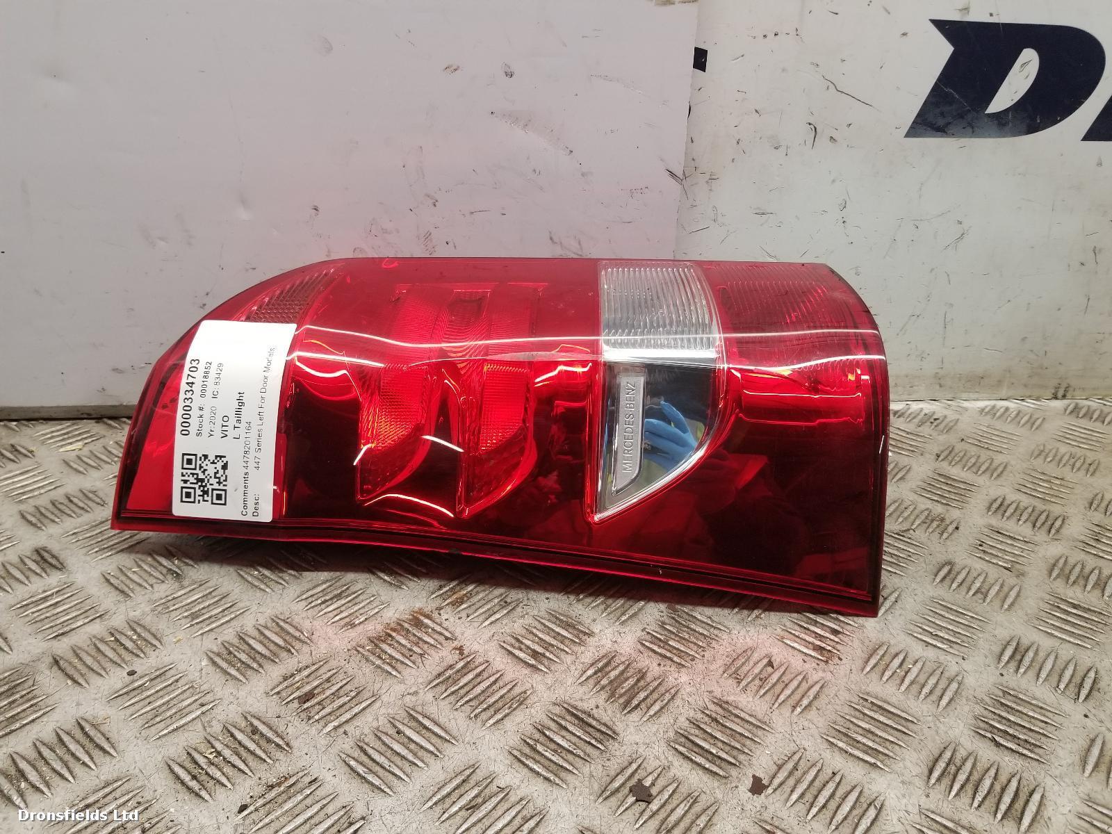 View Auto part L Taillight Mercedes Vito 2020
