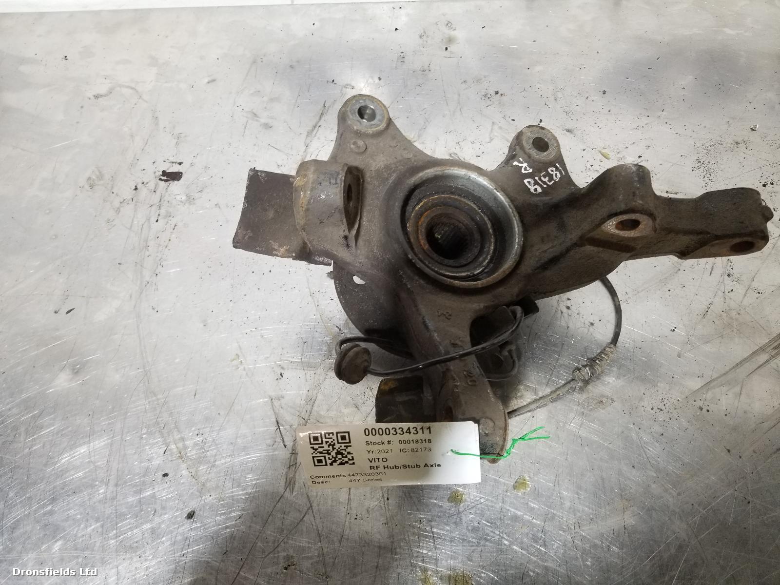 View Auto part RF Hub/Stub Axle Assembly Mercedes Vito 2021
