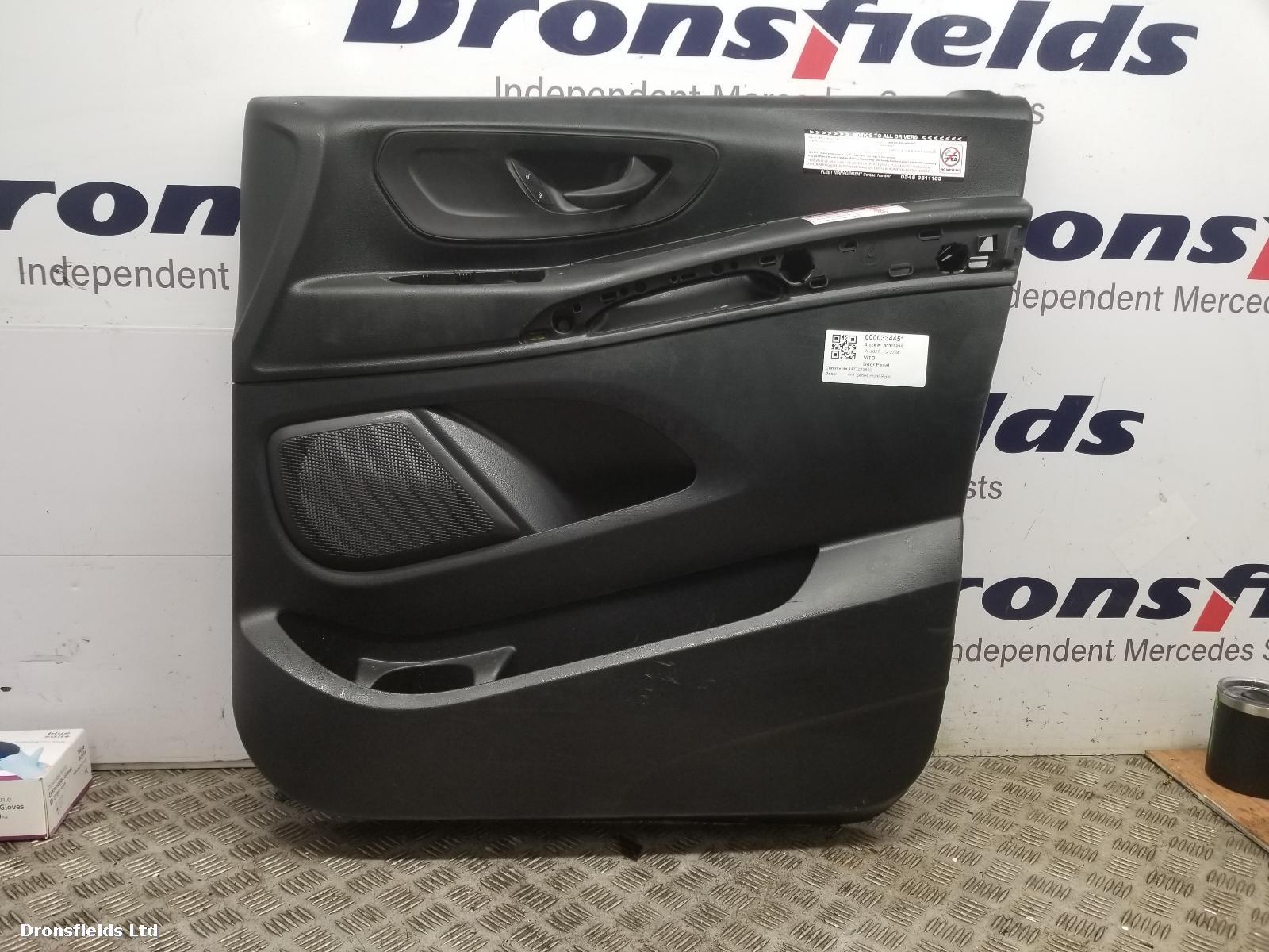 View Auto part Door Panel Mercedes Vito 2021