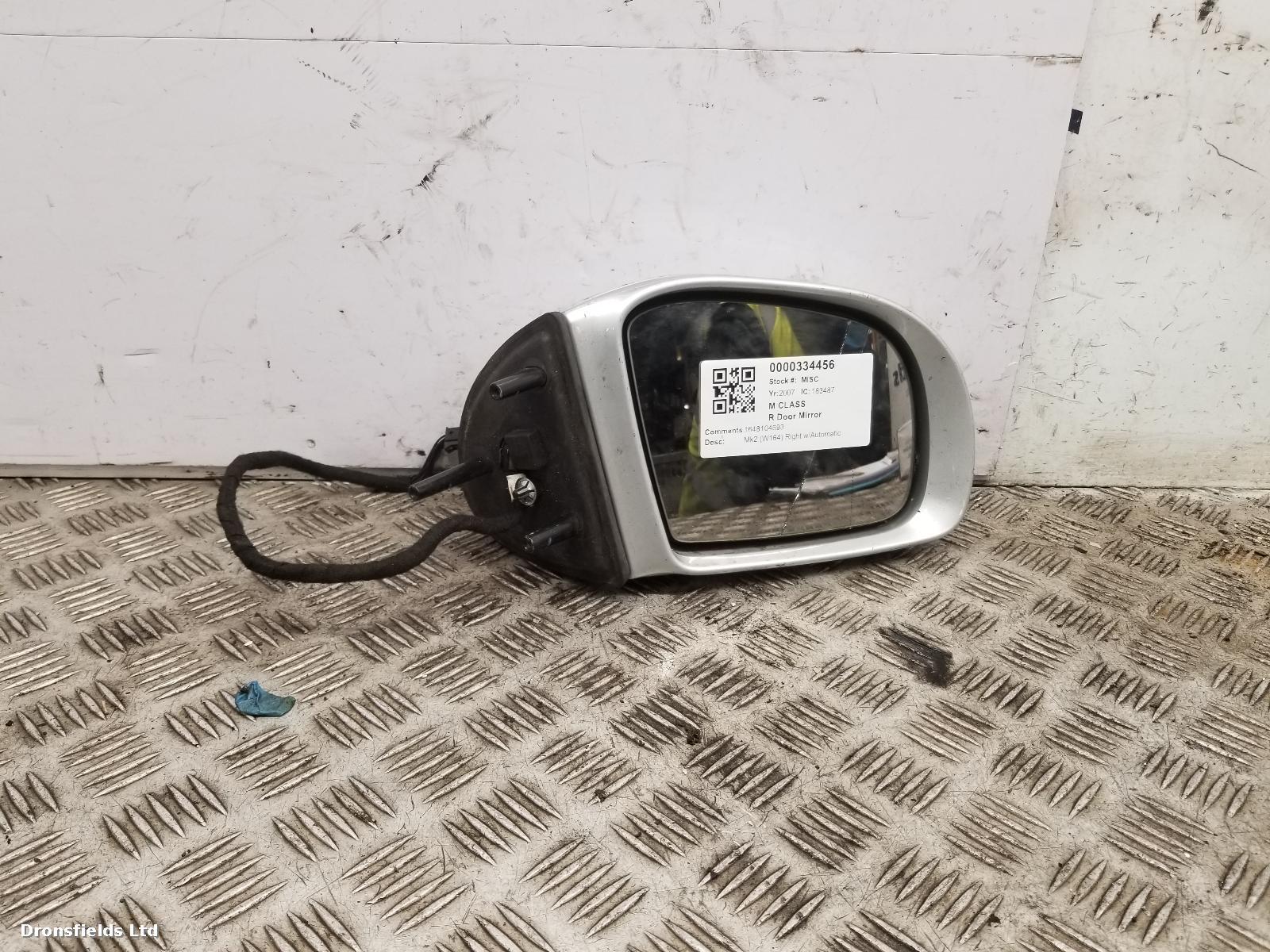View Auto part R Door Mirror Mercedes M Class 2007