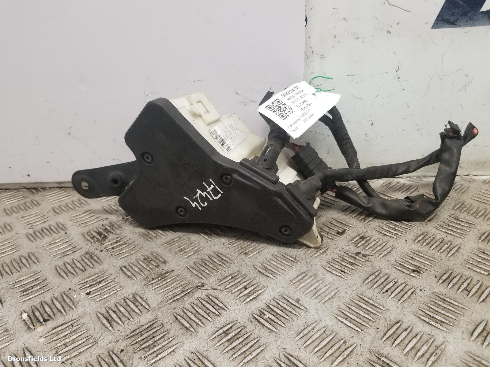 View Auto part Fuse Box Mercedes E Class 2012