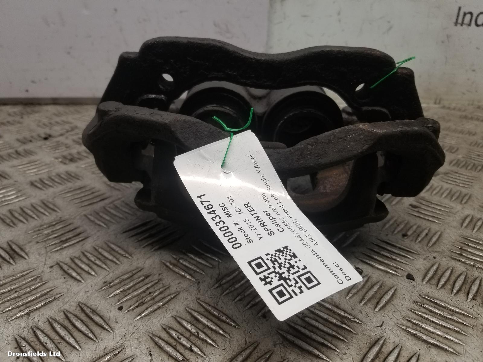 View Auto part Caliper Mercedes Sprinter 2018